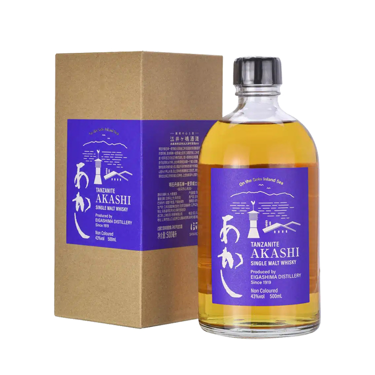 明石 Akashi Tanzanite Single Malt Whisky  (禮盒裝)