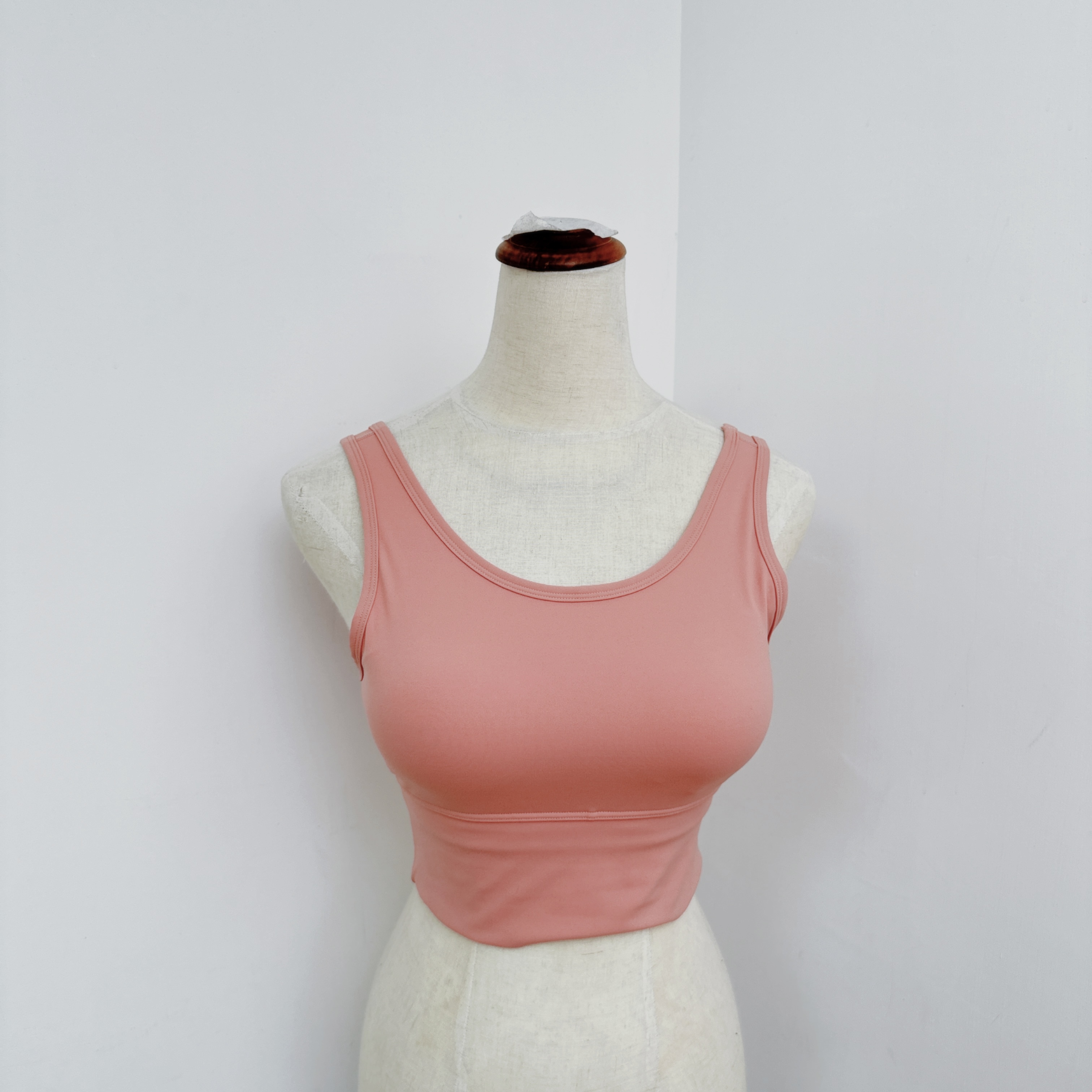 #6138 S-XL-簡約款可拆PAD背心運動Bra (C52-C83)