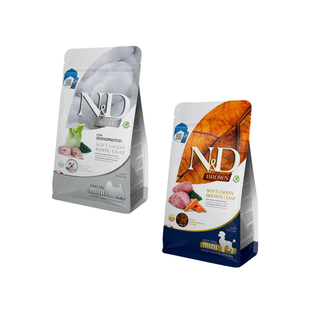 [亮毛系列] N&D 無穀物狗糧