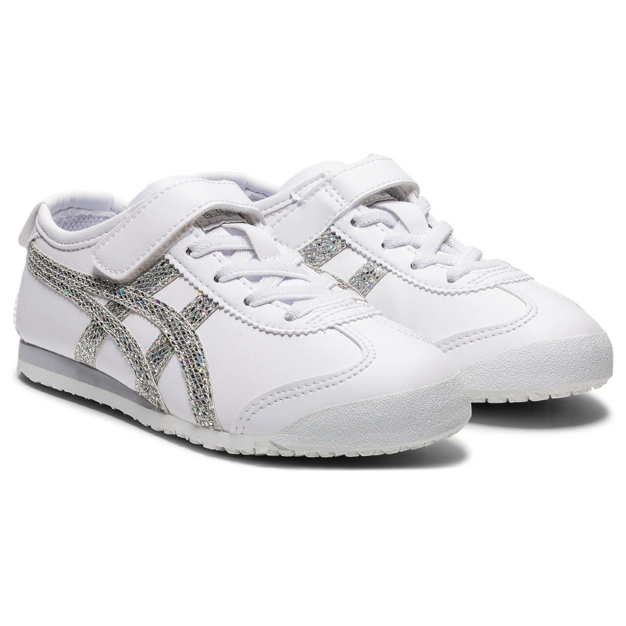 Onitsuka Tiger MEXICO 66 KID 白底銀虎爪紋