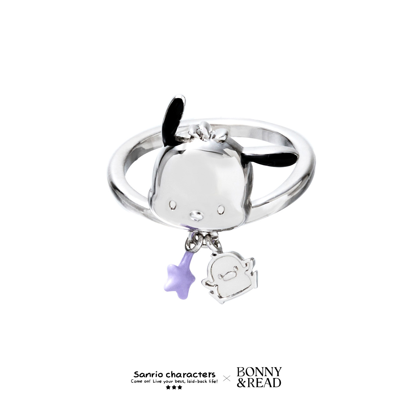 平價飾品,三麗鷗,帕恰狗,星星,戒指