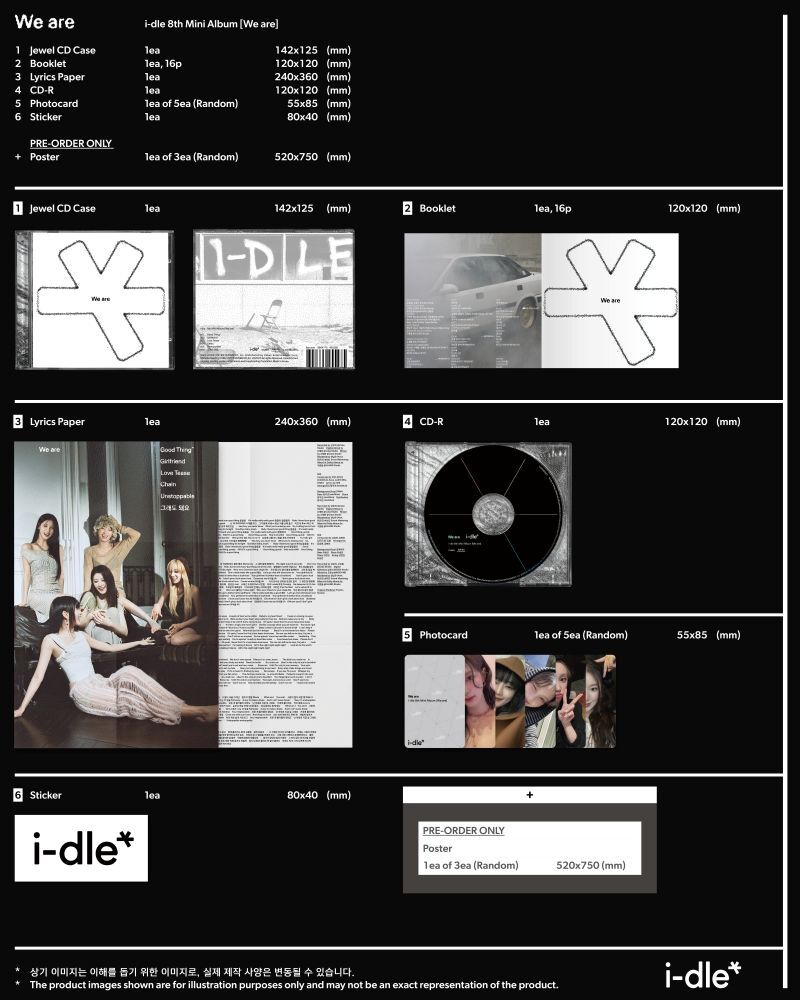 (G)I-DLE I-DEL mini8 kpopmerch 特典 5枚セットA G)I-DLE I-DEL mini8 kpopmerch 特典 5枚セットB $_57.JPG?set_id=