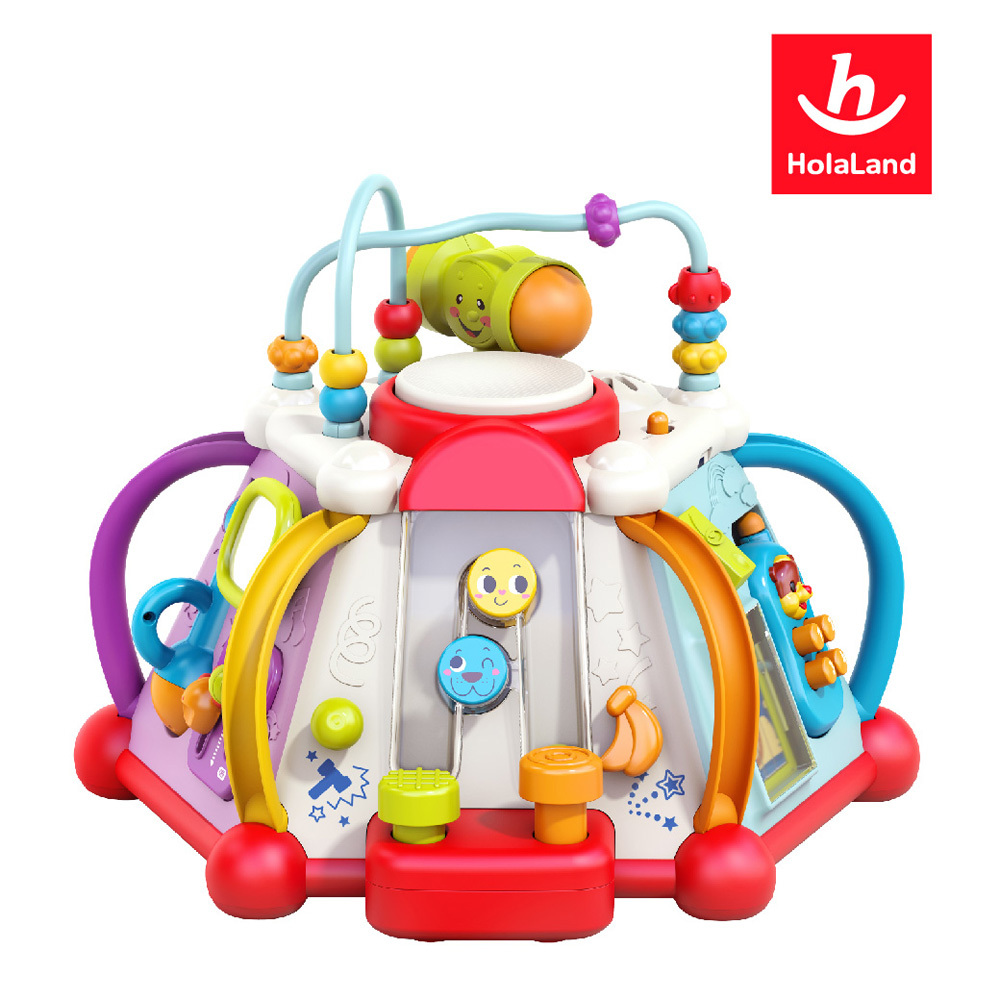 HolaLand歡樂島 拍拍鼓遊樂園 /15合一 (匯樂玩具)