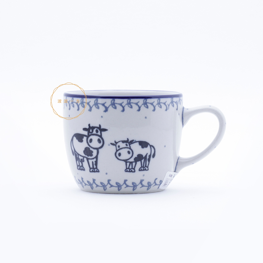 馬克杯-170ml-高6.5-鄉村風 可愛乳牛