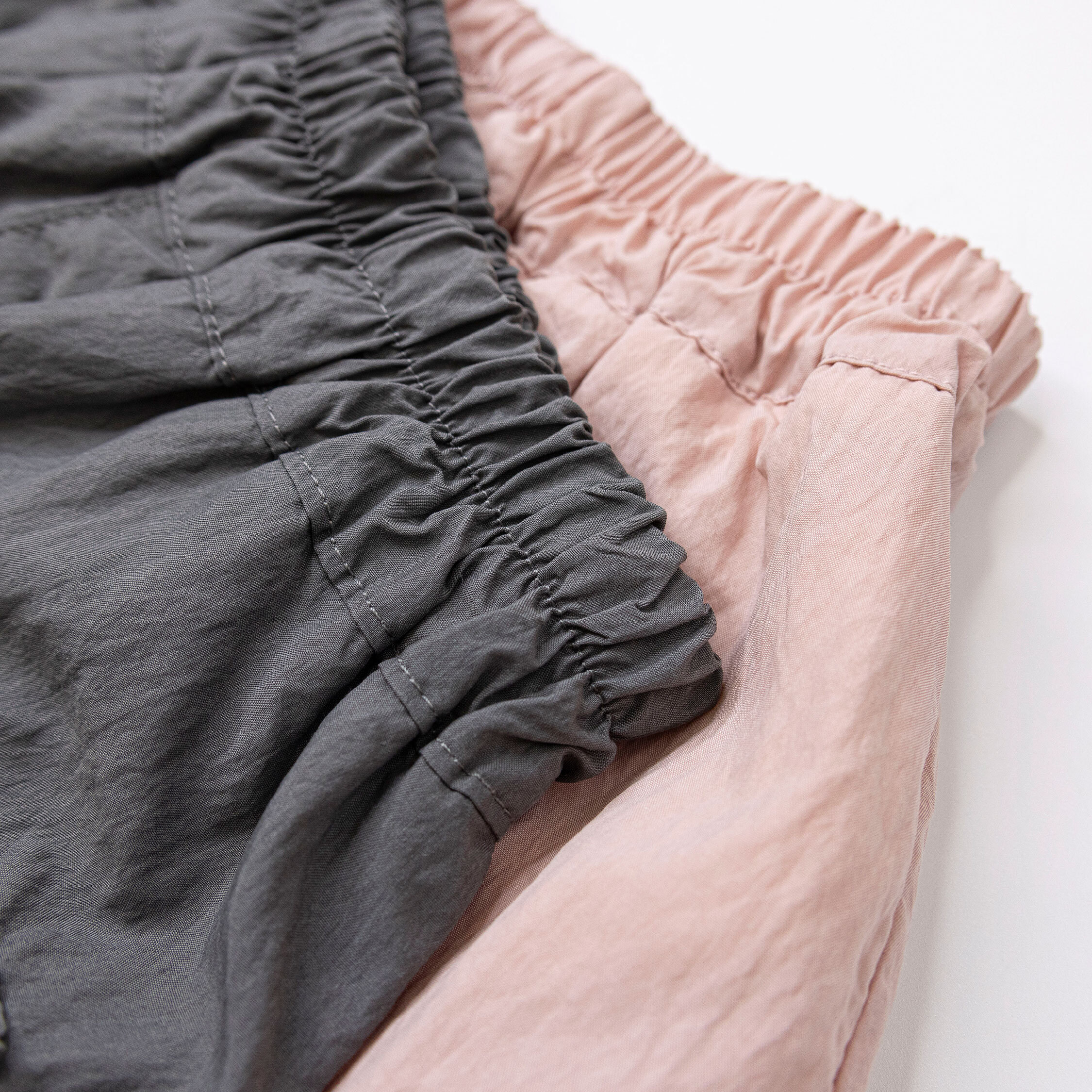 個性拉鍊口袋縮口設計褲裙＊二色 (H50406)