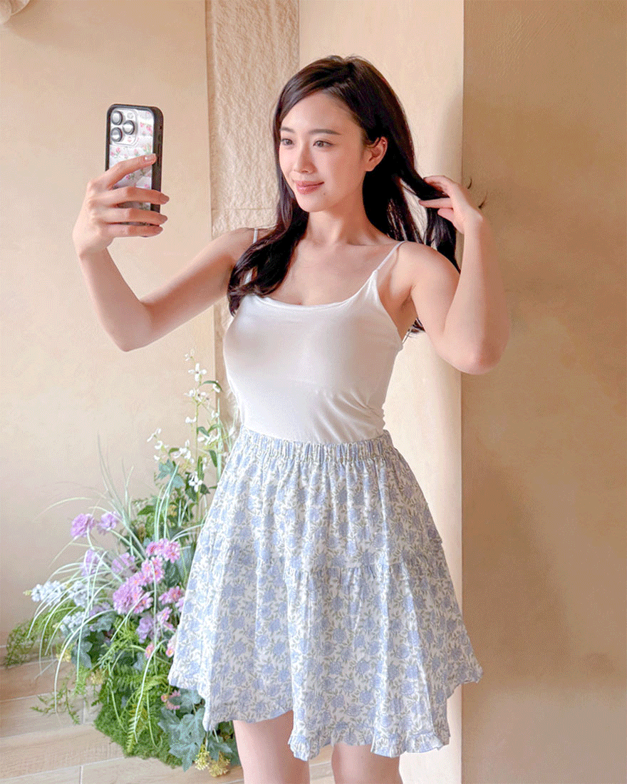 LINA LINA日常提案純色側抓皺造型BRA TOP-簡約白