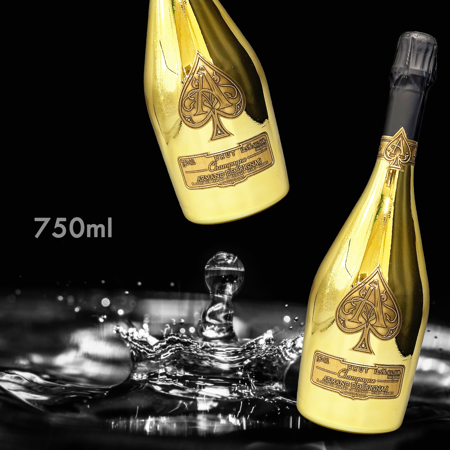 Armand de Brignac Brut Gold NV (without box) (750ML)