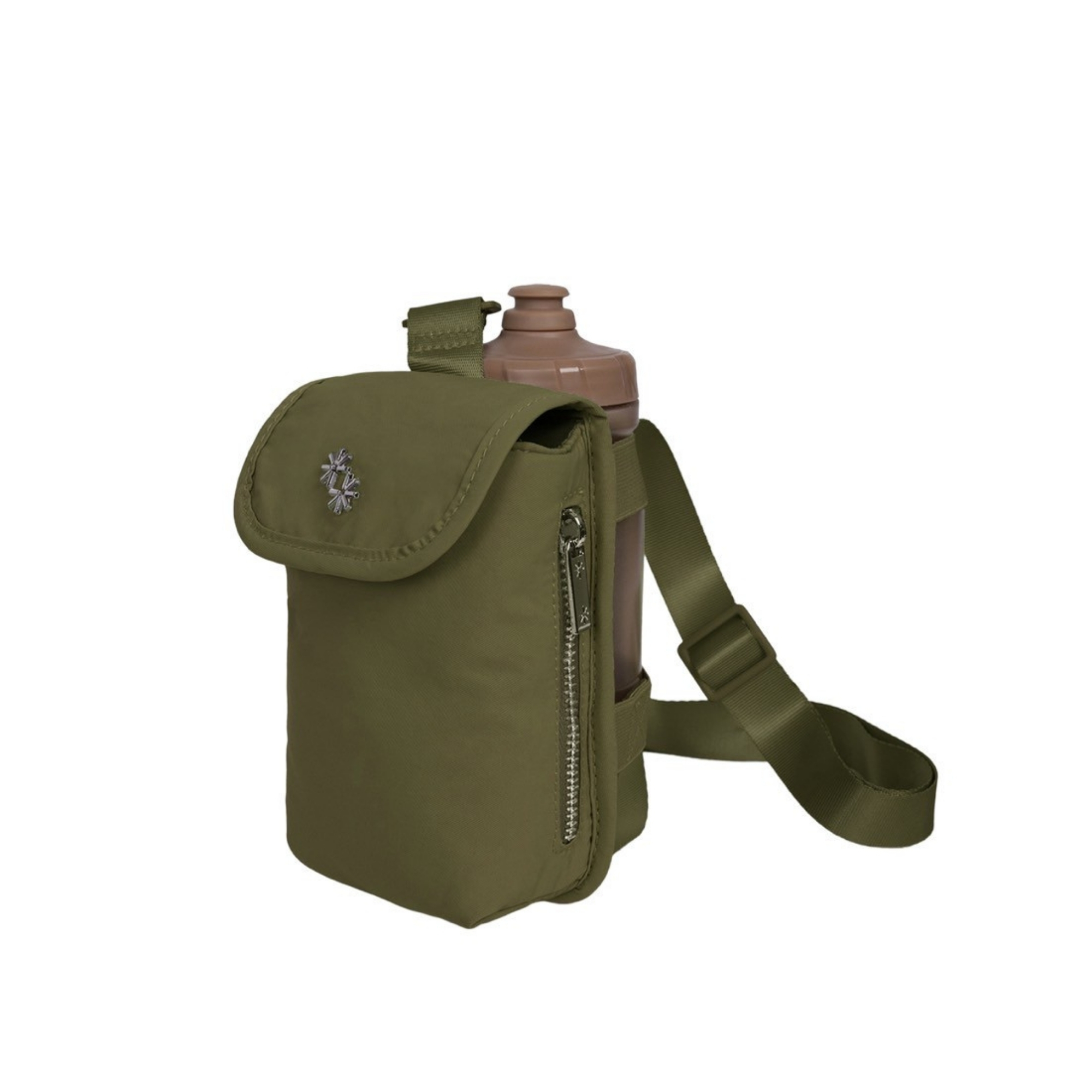 Bottle Buddy - 緞面橄欖