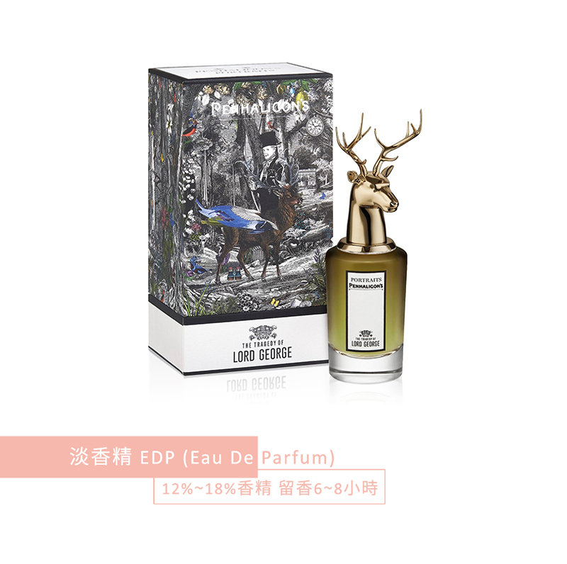 香水(男性用) Penhaligon's Lord George 75mL Penhaligon's Portraits The Tragedy of Lord George EDP Spray