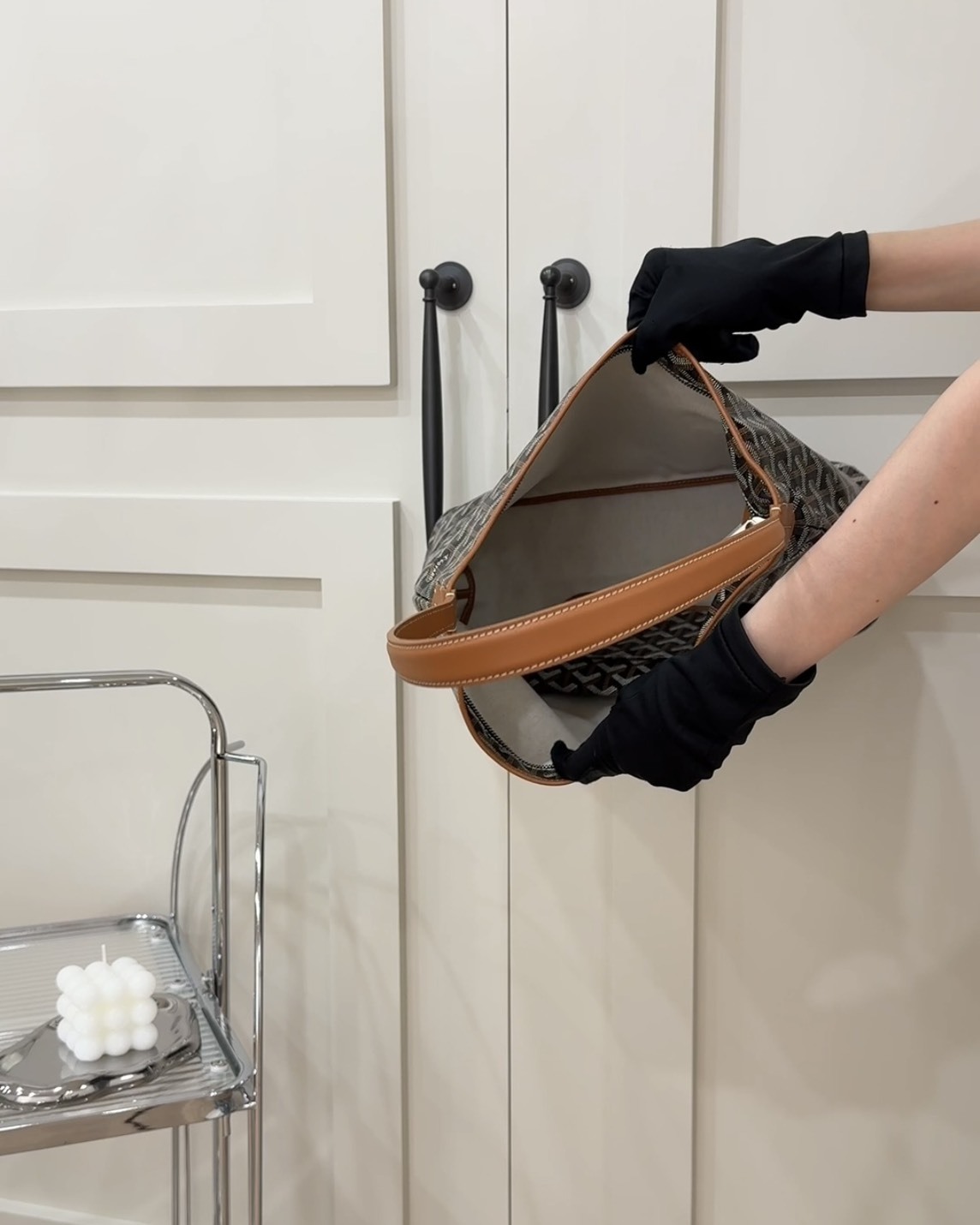 GOYARD｜BOHEME HOBO腋下包 黑棕色