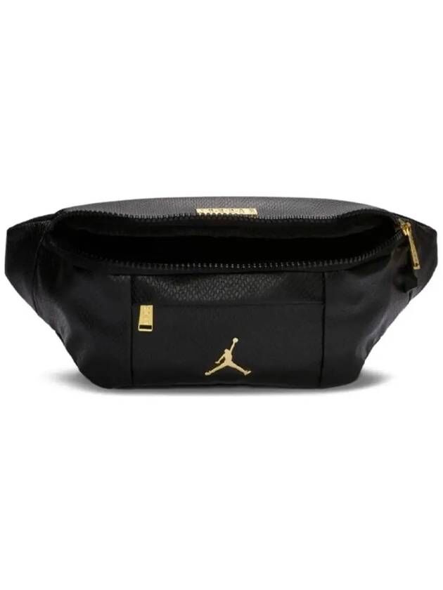 【代購】 NIKE JORDAN  CROSS BODY 飛人 黑金 側背包 斜背包 腰包