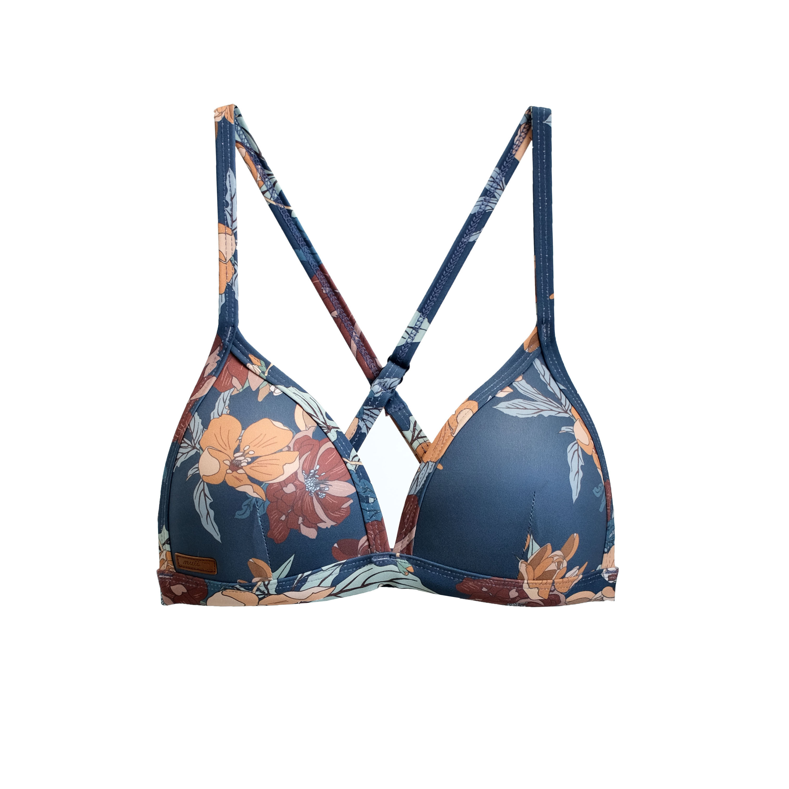 【夜藍花】UPii 三角美胸可調式背勾上衣