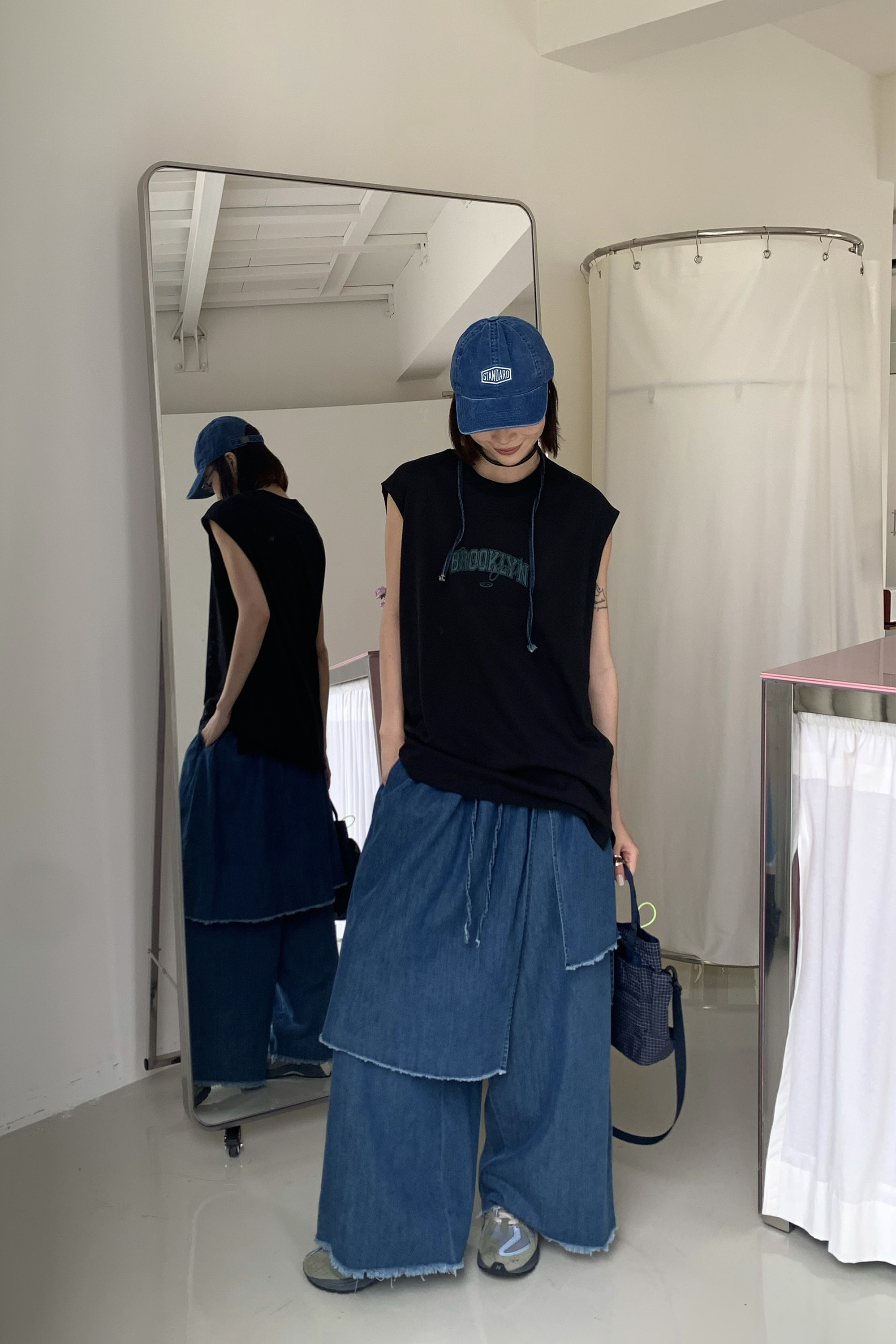 BROOKLYN印花背心 2色