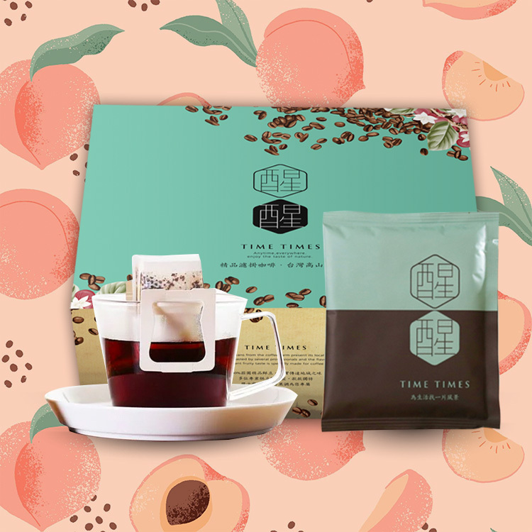 新品上市【胭脂蜜桃香 】淺培精品咖啡 50入| 水蜜桃香甜明亮口感，餘韻淡雅烏龍茶味，優雅芬芳