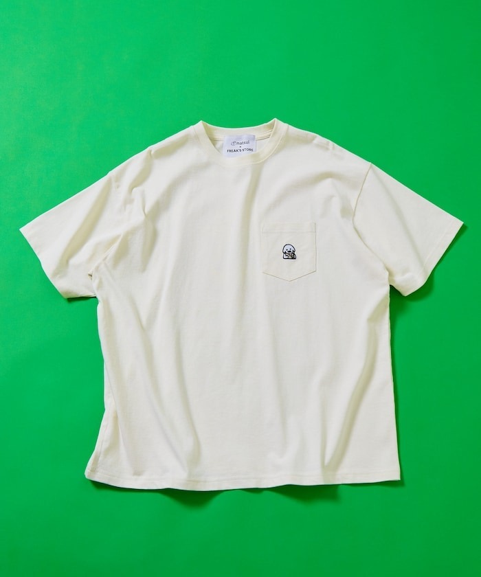 預購┃聯名 Matsui × FREAK'S STORE 松井 一起說晚安 狗狗 口袋 短T 短袖