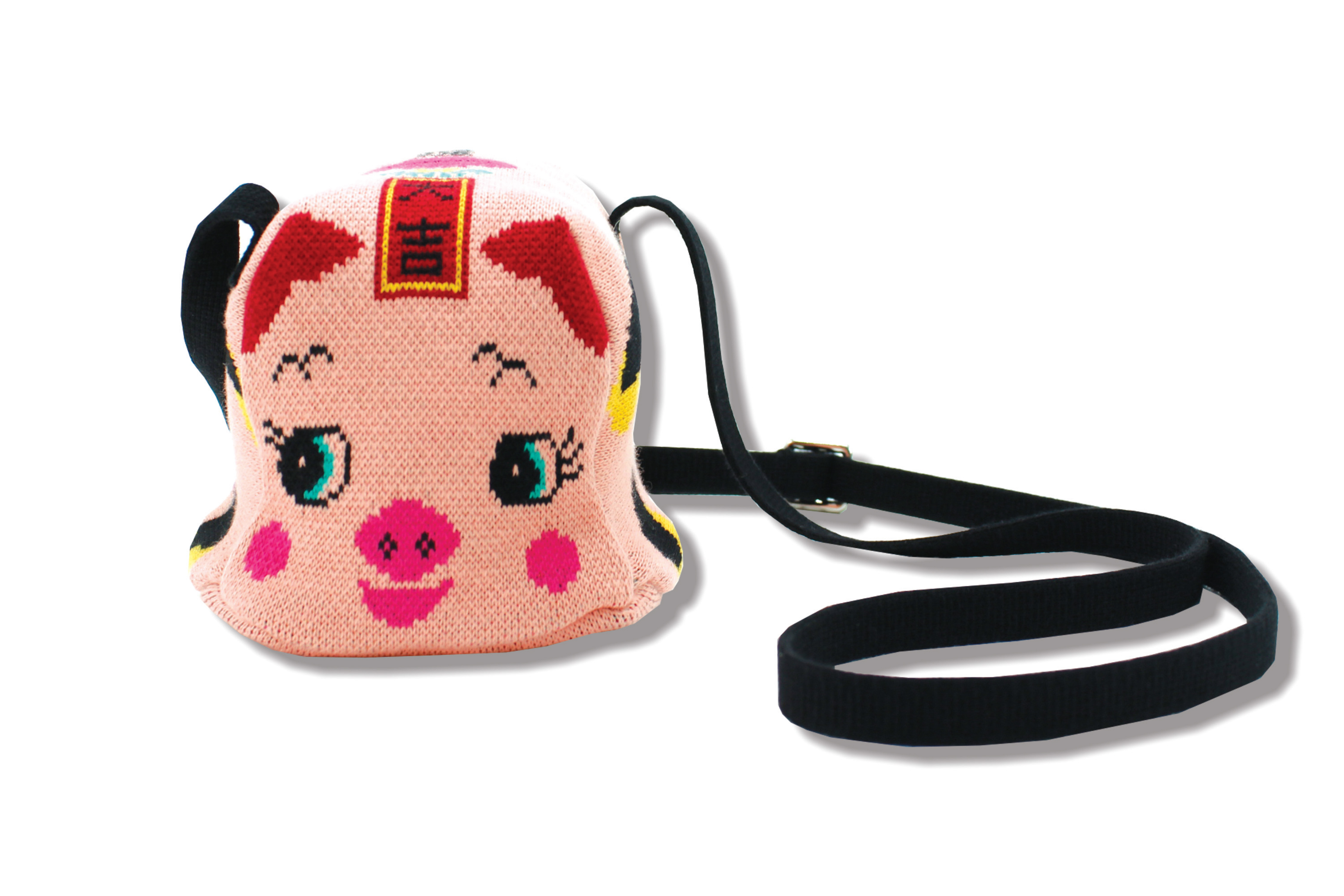 粉紅豬仔錢罌斜孭袋