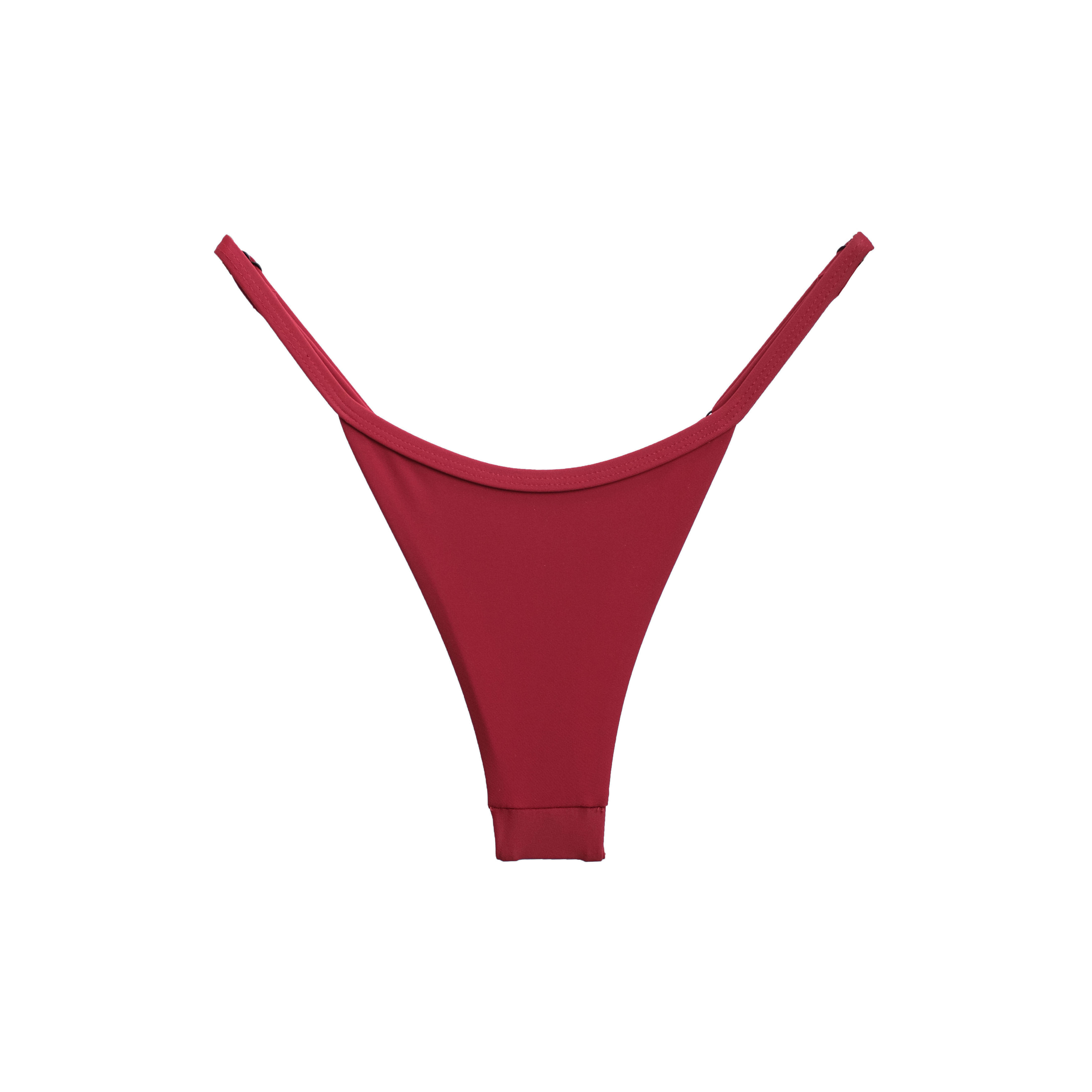 【櫻桃紫】SUNNY 極細日曬丁字泳褲