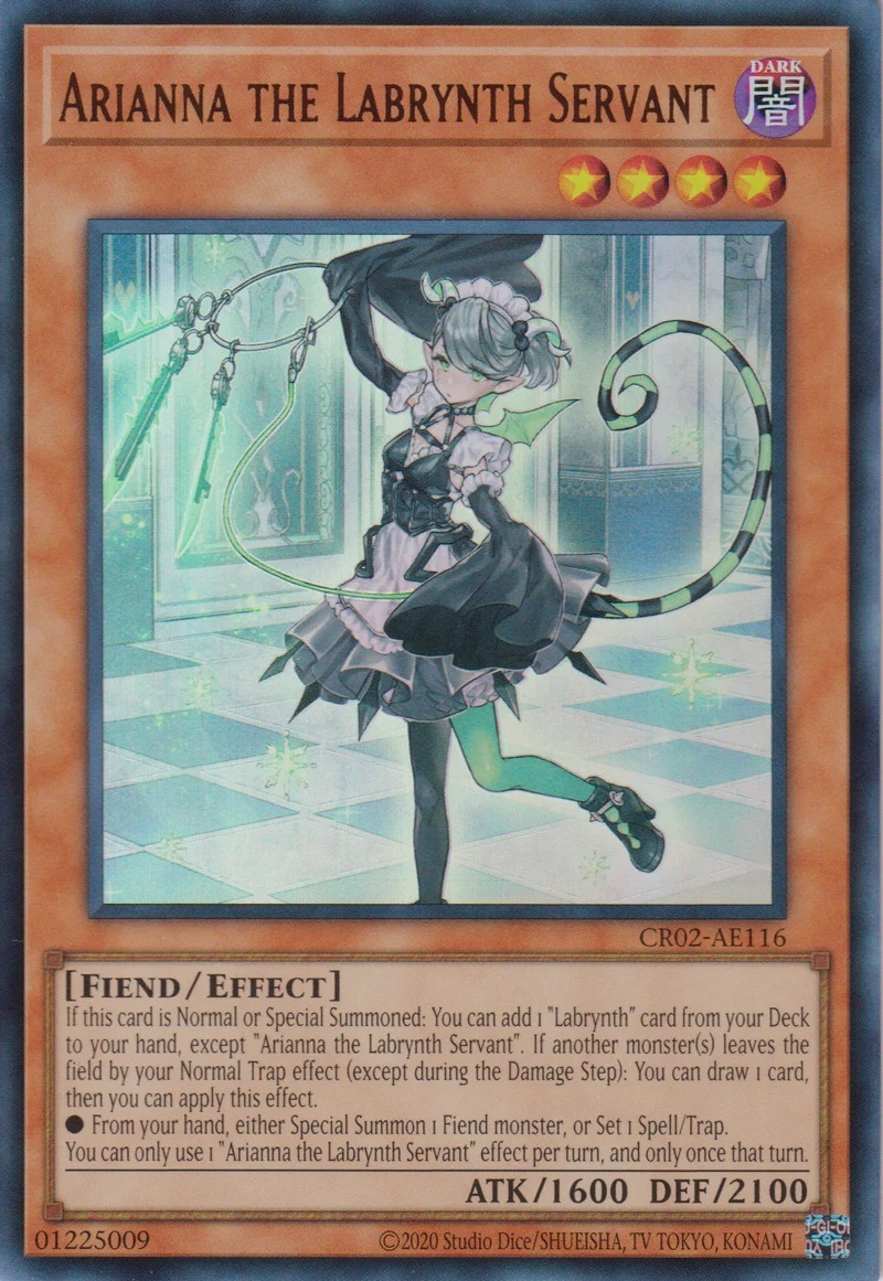 CR02-AE116 白銀之城的女僕 阿莉安娜（金碎）