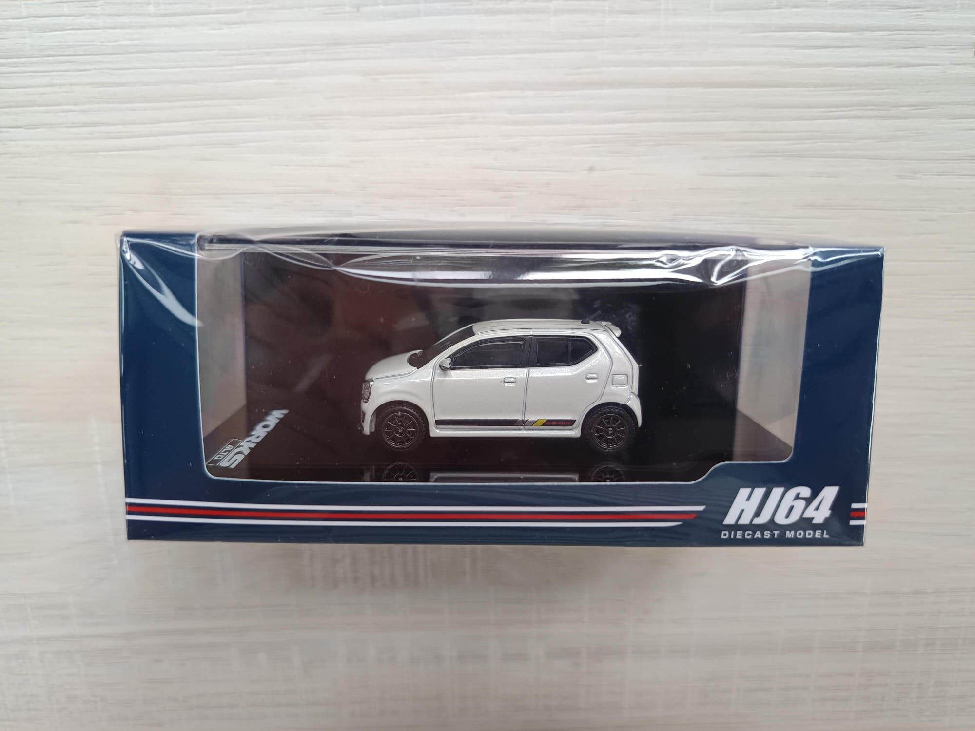 HOBBY JAPAN SUZUKI ALTO WORKS (HA36S) PEARL WHITE HJ641070AW