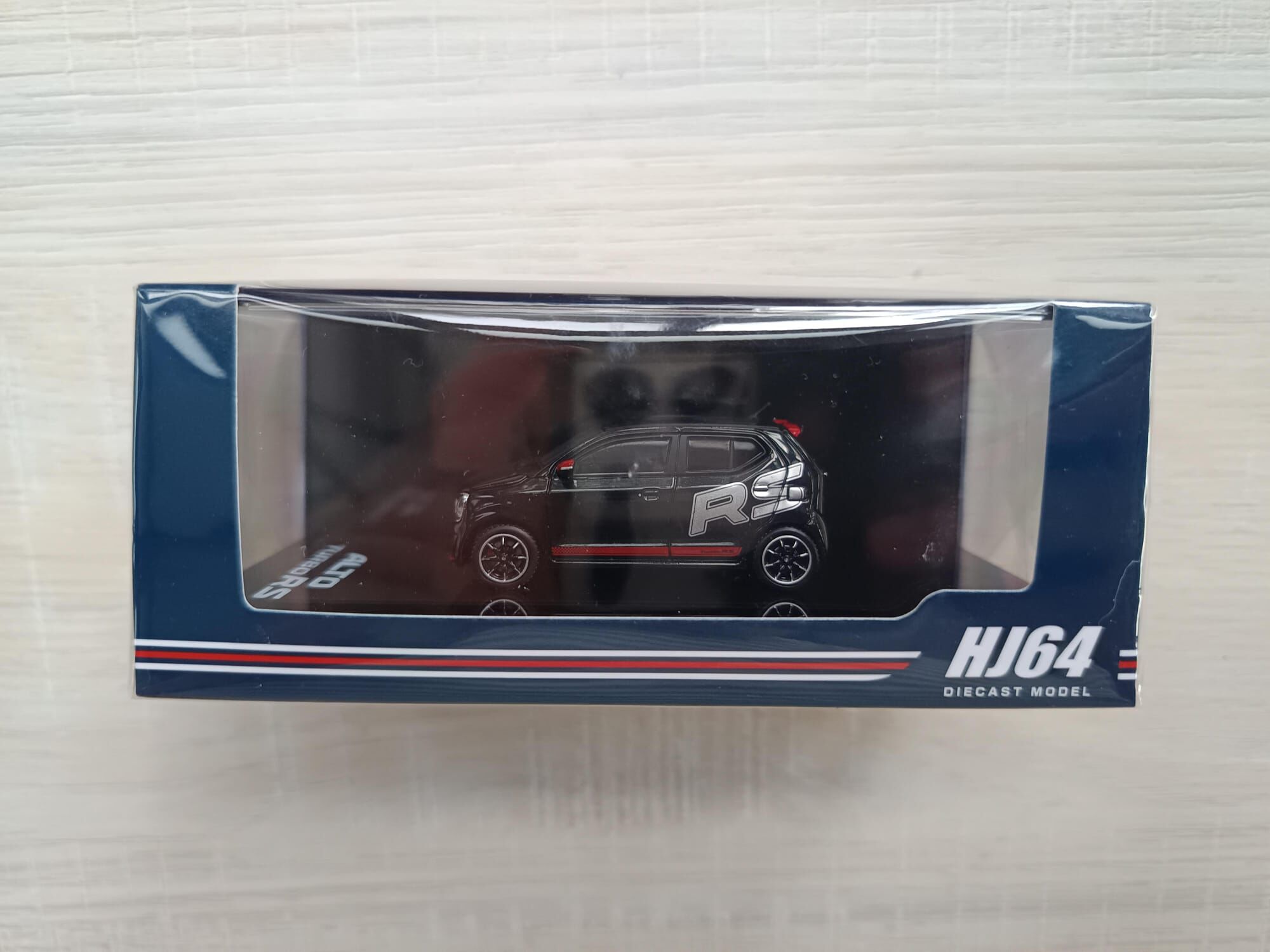 HOBBY JAPAN SUZUKI ALTO WORKS TURBO RS (HA36S) BLUISH BLACK HJ642070BBK