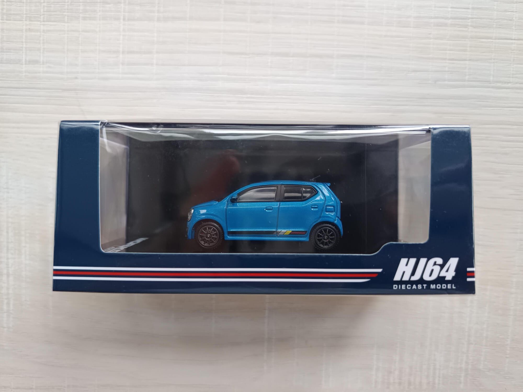 HOBBY JAPAN SUZUKI ALTO WORKS (HA36S) BRISK BLUE HJ641070ABL