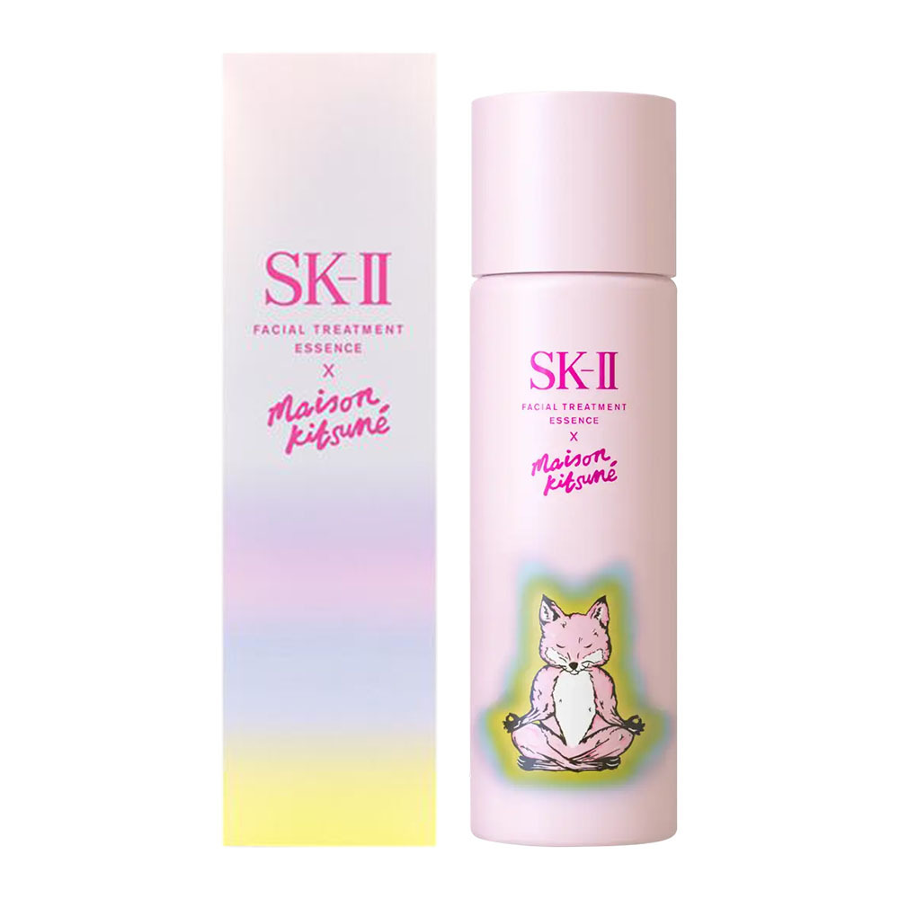 SK-II x Maison Kitsuné 聯名限量版 - 小狐狸粉色青春露 230ml