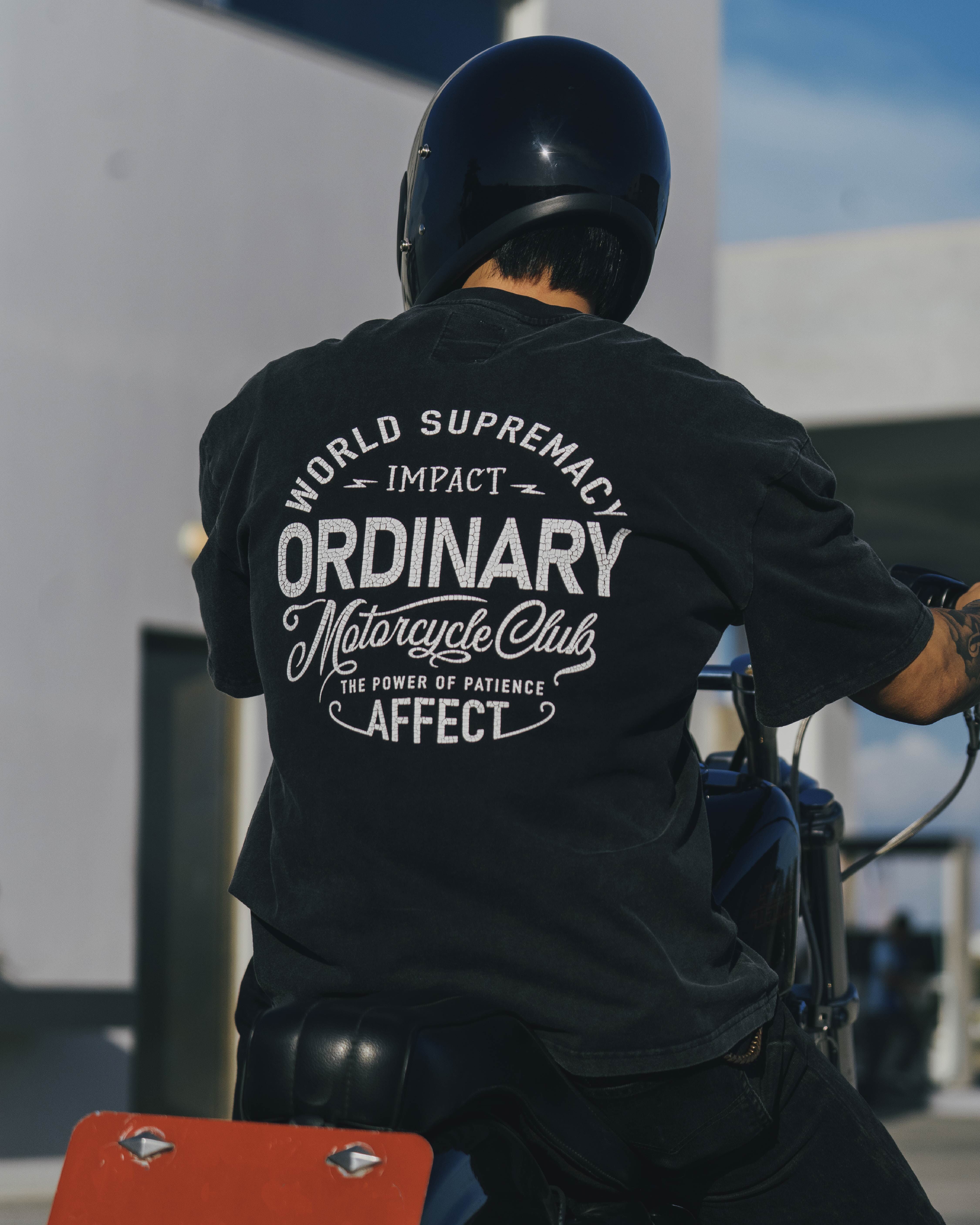 Ordinary 騎士精神水洗短TEE