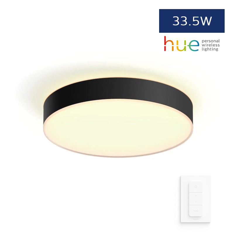 Hue Enrave 33.5W Ceiling Lamp (Black)