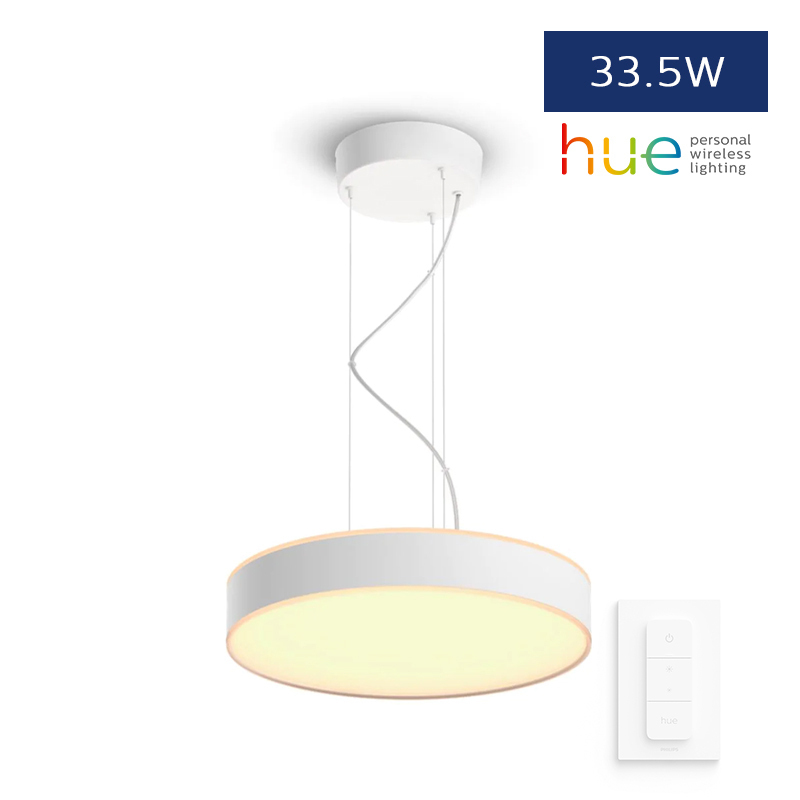 Hue Enrave 33.5W Pendant (White)