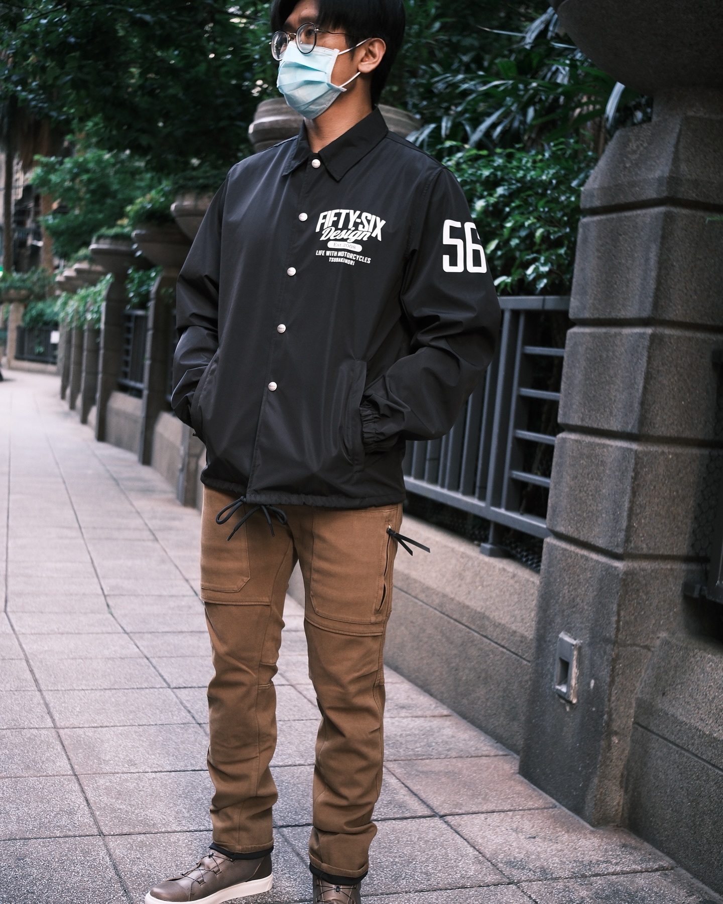 56DESIGN 3D FIT Stretch Cargo Pants，四季適穿，修身百搭