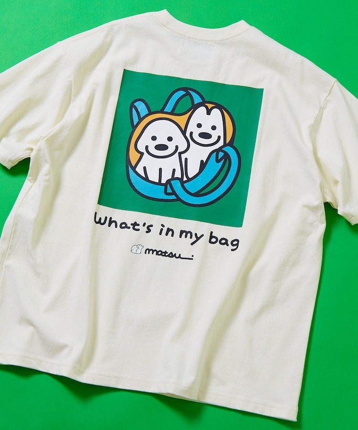 預購┃聯名 Matsui × FREAK'S STORE 松井 帶我走！ 狗狗 口袋 短T 短袖