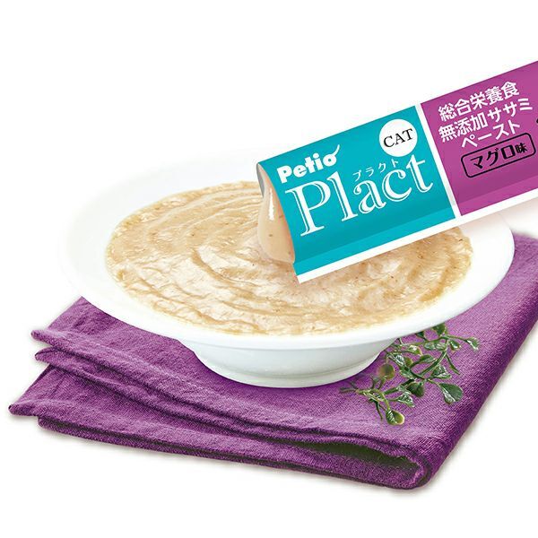 Petio Plact無添加乳酸菌 (雞肉+吞拿魚) 綜合營養貓肉泥 32g