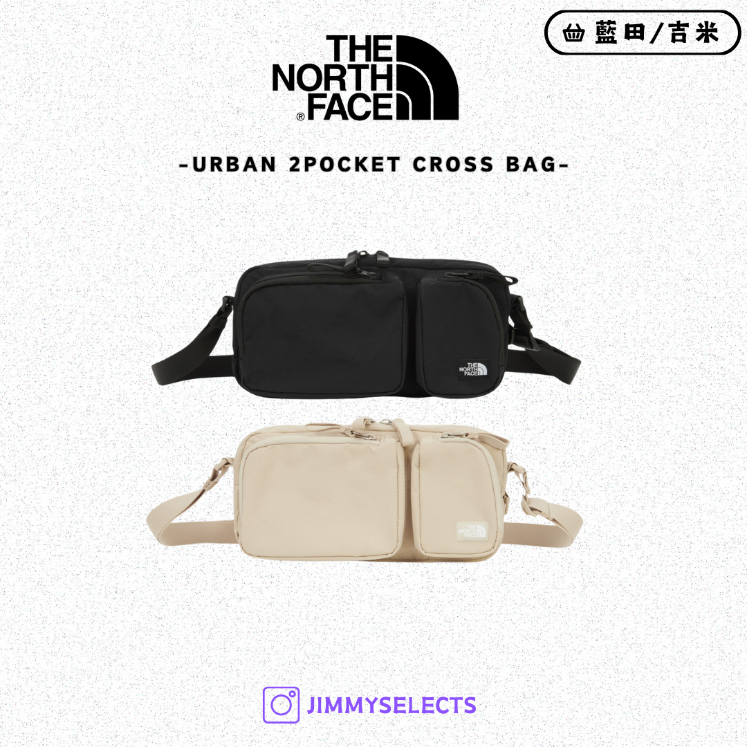 【代購】THE NORTH FACE 北臉 URBAN 2POCKET 雙口袋 側背包 包包 NN2PR48