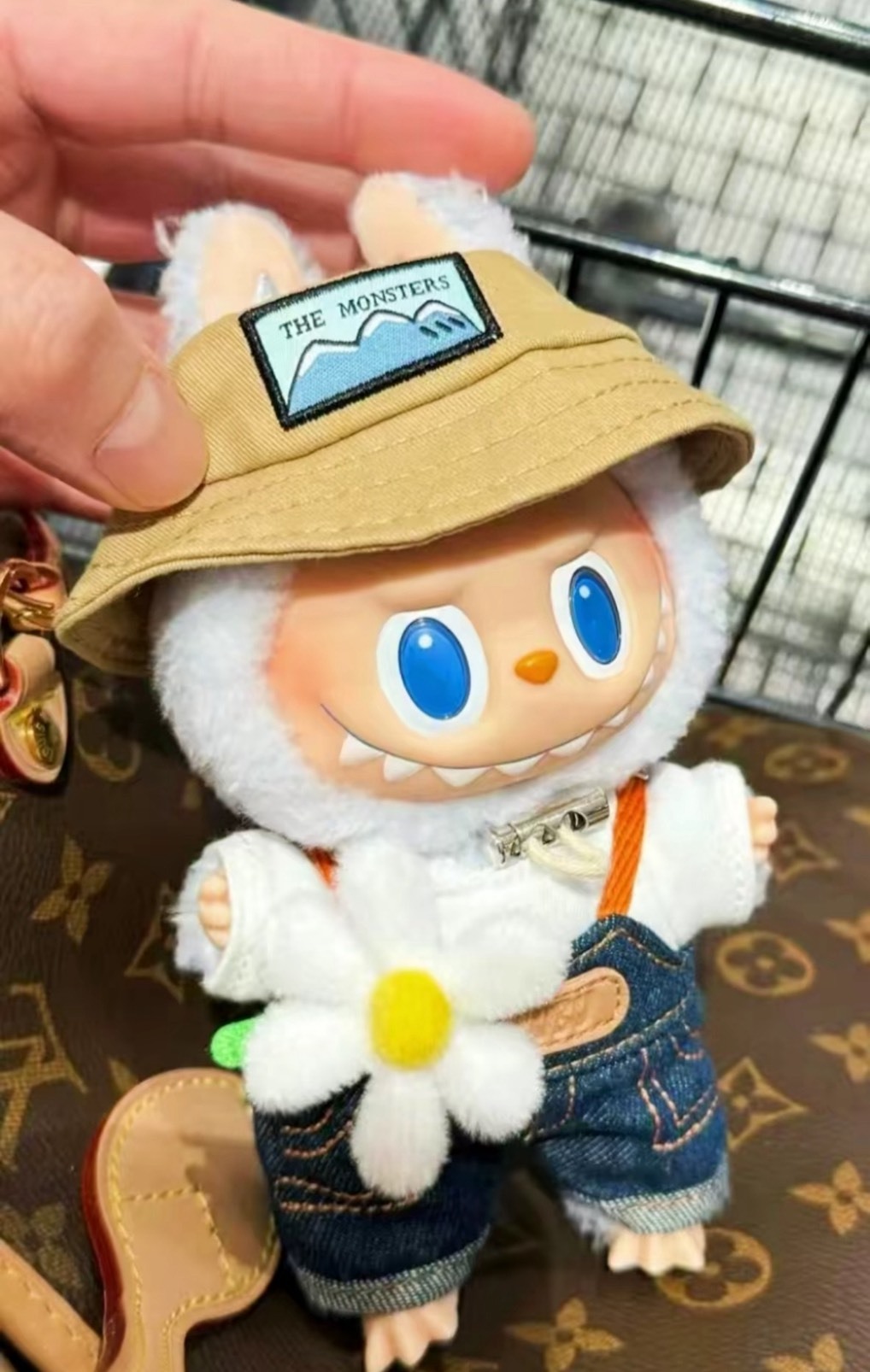 POP MART 春天野在家系列 搪膠毛絨掛件公仔