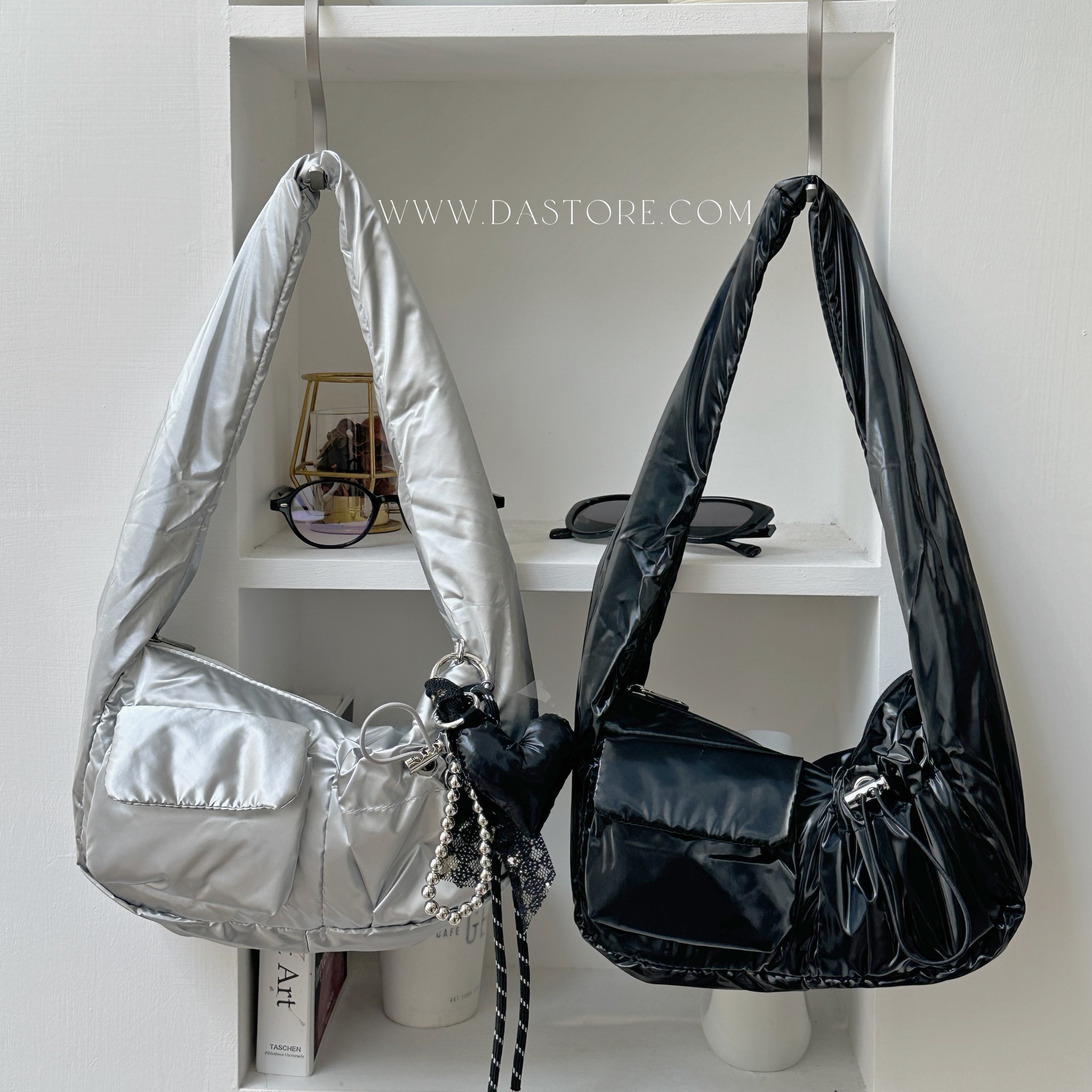 防水尼龍工裝機車包/二色