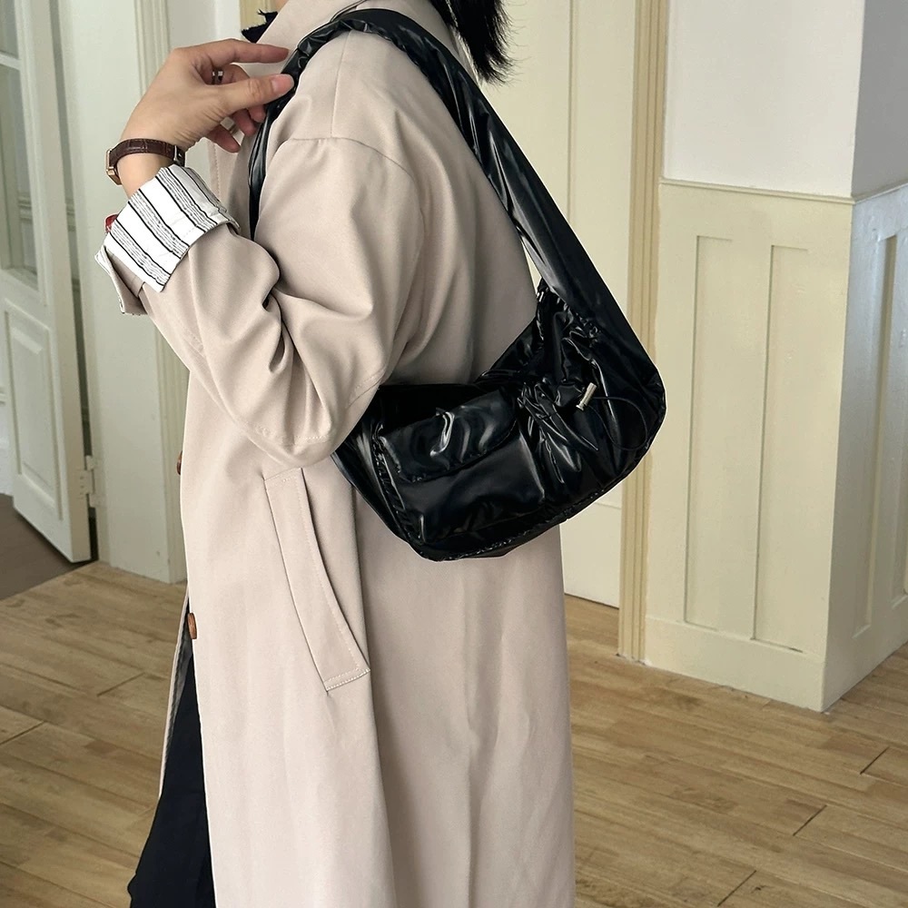 防水尼龍工裝機車包/二色