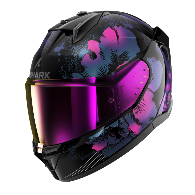 SHARK D-SKWAL3 MAYFER 黑桃鈦色 彩繪