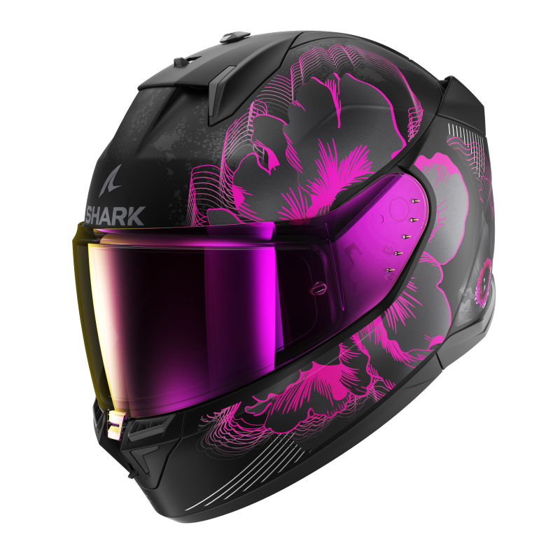 SHARK D-SKWAL3 MAYFER 消黑桃灰 彩繪