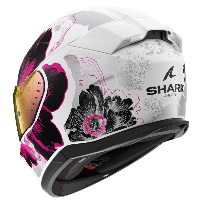 SHARK D-SKWAL3 MAYFER 白灰桃 彩繪