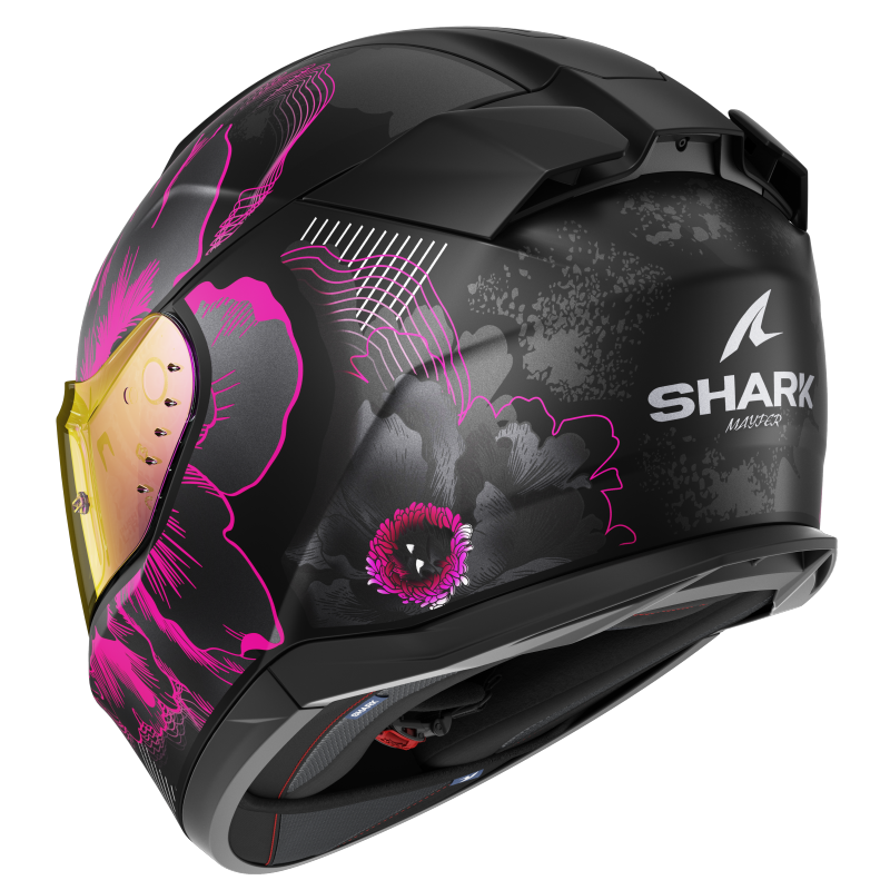 SHARK D-SKWAL3 MAYFER 消黑桃灰 彩繪