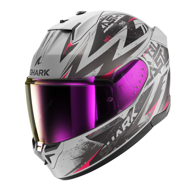 SHARK D-SKWAL3 BLAST 灰粉 彩繪