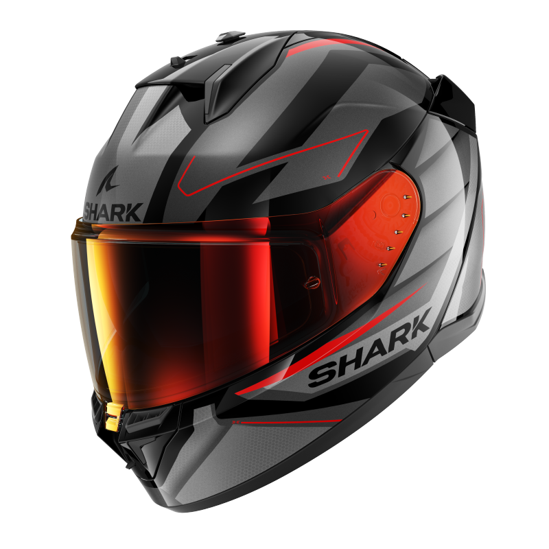 SHARK D-SKWAL3 SIZLER 黑紅 彩繪