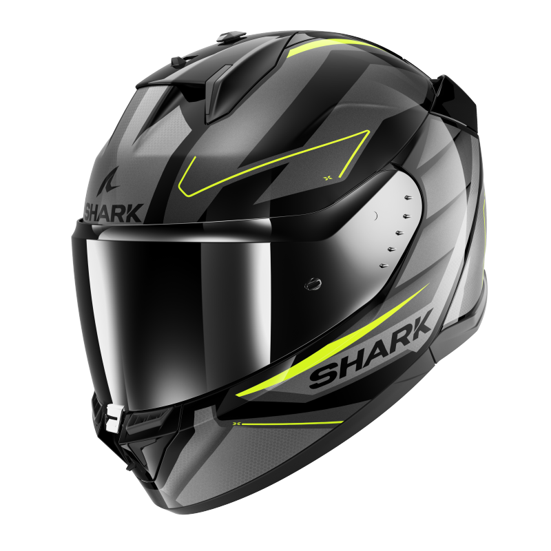 SHARK D-SKWAL3 SIZLER 黑黃 彩繪