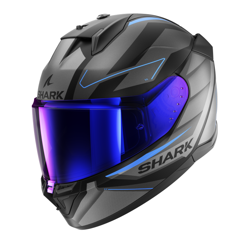 SHARK D-SKWAL3 SIZLER 黑藍 彩繪