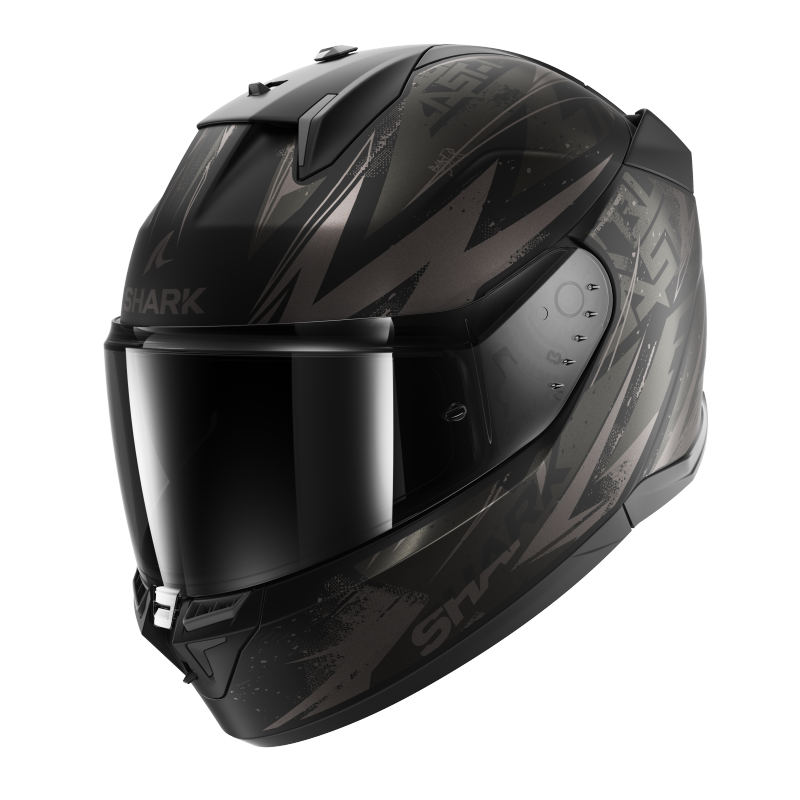 SHARK D-SKWAL3 BLAST 黑灰 彩繪