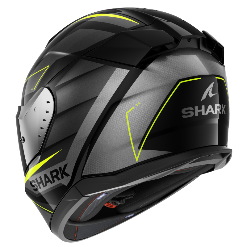 SHARK D-SKWAL3 SIZLER 黑黃 彩繪