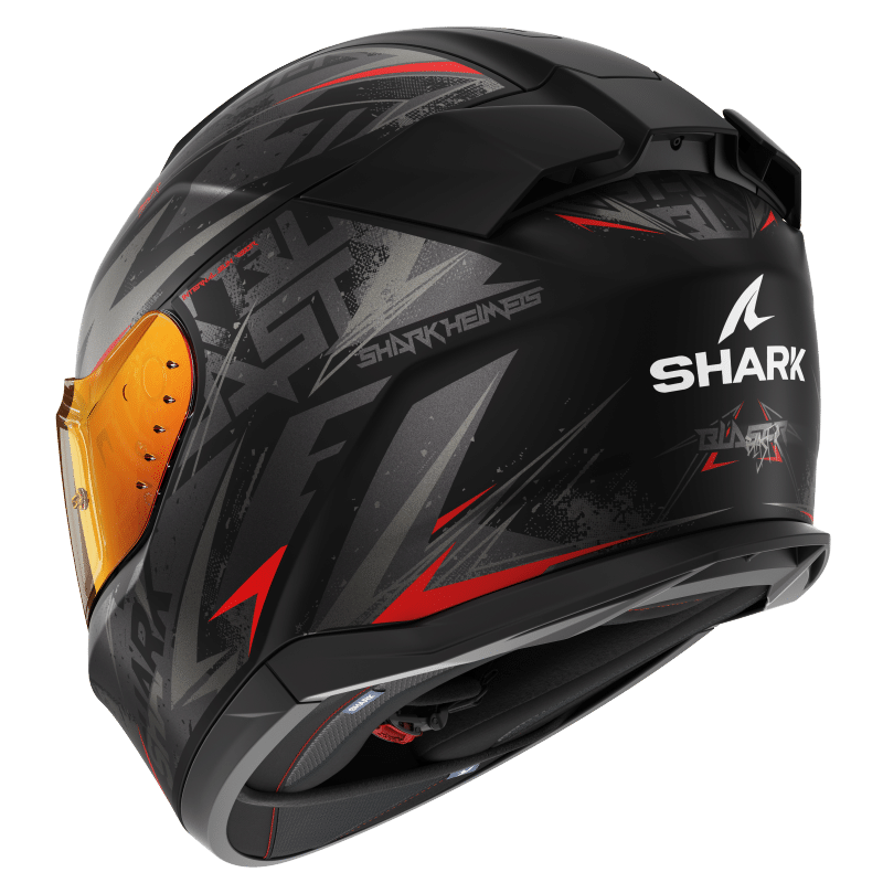 SHARK D-SKWAL3 BLAST 黑紅 彩繪