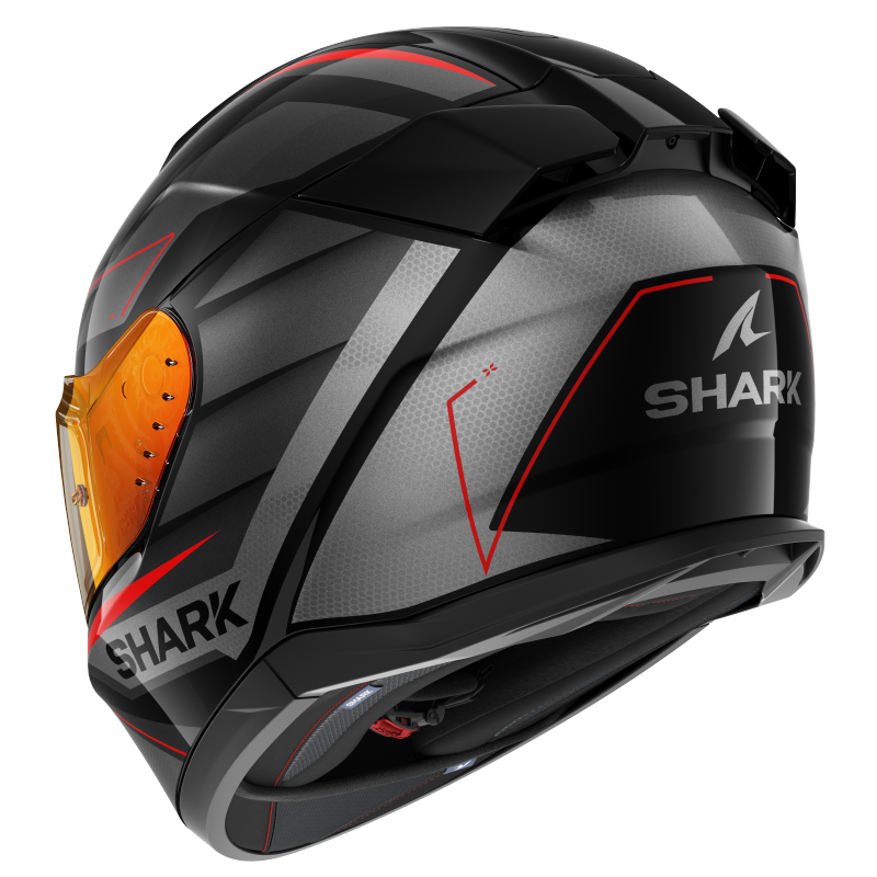 SHARK D-SKWAL3 SIZLER 黑紅 彩繪