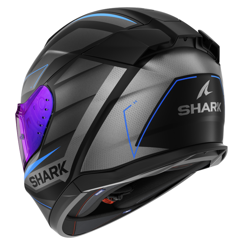 SHARK D-SKWAL3 SIZLER 黑藍 彩繪