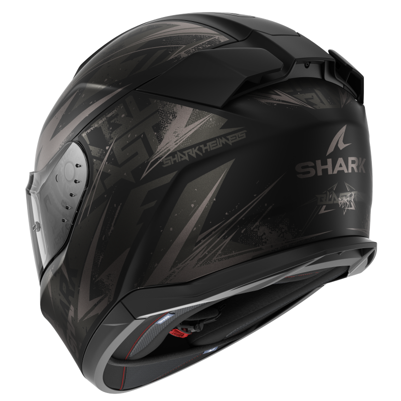 SHARK D-SKWAL3 BLAST 黑灰 彩繪